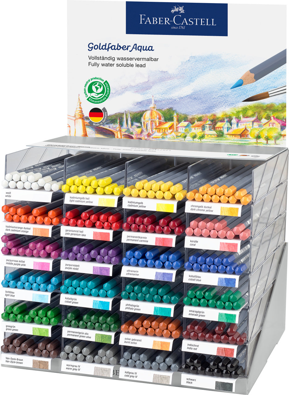 DISPLAY 288 BUC CREION COLORAT AQUARELLE GOLDFABER FABER-CASTELL DISPLAY 288 BUC CREION COLORAT AQUARELLE GOLDFABER FABER-CASTELL